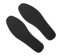 Healvian 1 Par Plantilla antipinchazos plantillas de zapatos para mujeres insertos de arranque inserciones de zapatos de senderismo de mujer acero al manganeso Black