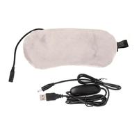Healvian 1 Pc Máscara De Ojos Electrónica Protectores De Dedos De Algodón Dormir Con Los Ojos Vendados Máscaras Máscara De Ojos Para Las Ojeras En El Enfriamiento Titulares Grey