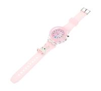 Healvian 1 Pieza Reloj Luminoso Led Esté a Los para Niñas Reloj De Natación Mirar Mirar Ver Relojes Impermeables Acero Inoxidable Rosa