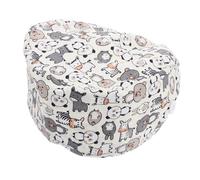 Healvian 1 Pieza sombrero de confinamiento tocados de salón de belleza gorra de odontologia gorra de algodón con motivo estampado de gorro de dentista