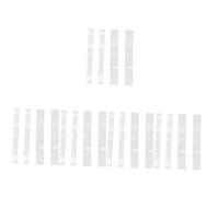 Healvian 10 Pares cordones invisibles transparentes pequeña correa para zapatos fijación de la banda del talón protector de heel protector cordones de zapatos talonera femenina tpu