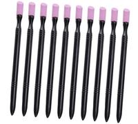 Healvian 10 Piezas Barra De Esmalte De Uñas De Piedra Pómez De Pulidor De Uñas Empujador De Cutículas y Palitos Para Manicura Para Cuidado De Casa