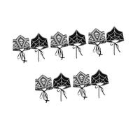 Healvian 10 Piezas Diadema y Gótica Bandana Crochet para Mujer Fiestas y Diario Accesorio Cabello