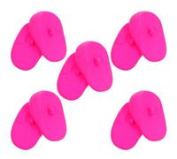 Healvian 10 Piezas Protector Del Oído Cubiertas De Orejas Para Colorante De Cabello Suministros De Teñido De Cabello Tapas De Oído De Silicona Rosy