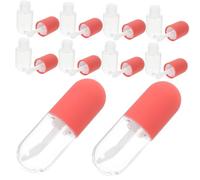 Healvian 10 Piezas Tubos Vacíos De Esmalte De Labios Mini Envases De Brillo Labial Frascos De Bálsamo Labial Para Hacer Propios Labiales