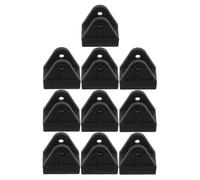 Healvian 10 Unidades Reposapiés Soporte Desconexión Rápida para Silla de Ruedas de Plástico Resistente al Desgaste, Compatible para Uso Clínico y Domiciliario para Uso Clínico y