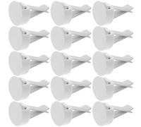 Healvian 100 Clips para Ventilación de Coche de Metal, Clips Decorativos Soporte para Ambientadores, Accesorios para Rejilla de Aire Acondicionado, Kit 100 Piezas para Automotor