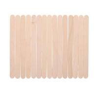 Healvian 100 Palitos de Madera para Manualidades DIY Barras para Mezclar Resina y Pegamento Accesorios para Decoración y Postres Uso Pastelerías Hogar y Restauración Reutilizable
