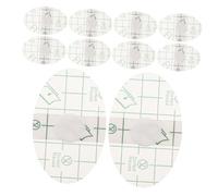 Healvian 100 Piezas Protector de Oídos para Parches Adhesivos Transparentes de PU para Baño y Natación Desechables Suaves y Cómodos Seguro para Sensible