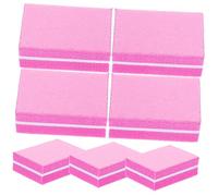 Healvian 100piezas Bloque Uñas Limas Para Manicura y Pedicura Pulido Fácil y Compacto Doble Cara Para Uñas De Manos y Pies