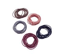 Healvian 100piezas Coletero Sin Costuras De Goma Elástica Gomas Pelo Coletero Para Mujer y Niña Cabello