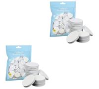 Healvian 100piezas Discos De Pulido Para Uñas De Accesorios De Exfoliación Para Pies y Ruedas De Esmeril Para Eliminar Callos y Durezas Compatible Eléctrica De Manicura y Pedicura