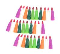 Healvian 100piezas Fake Witch Finger Nails for Halloween Party Decoration Fun Masquerade Props Design Fits All Finger