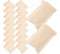 Healvian 100piezas Filtro Papel para Té Desechables Filtro Infusor Práctico para Sueltas sin Sabor Extraño Uso Único y Fácil Eliminación