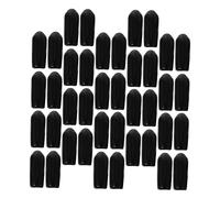 Healvian 100piezas Tapones De Goma Para Diademas De Acabado De Accesorios Para Cabello Fundas De Caucho Para Manualidades Confortables y Prácticos