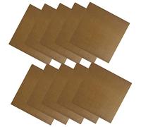 Healvian 10piezas Calcomanías Adhesivas Resistentes Al Calor Para Plancha De Pelo Rizador y Alisador Protector Térmico Para Herramientas De Calor Cabello Adecuado Para Uso Salón y Hogar