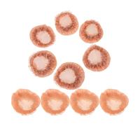 Healvian 10piezas Redes De Moño Para Ballet Cubre Moños Invisibles y Reutilizables Accesorios Cabello De Enfermeras y Soporte Para Elegantes