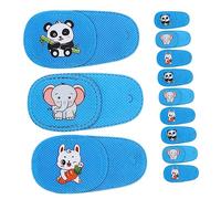 Healvian 12 Piezas De Gafas De Ambliopía Para Niños Máscara De Ojo 3D Parches De Ojo Para Niños Parche De Ojo De Niño Parches De Ambliopía Parche De Ojo Pirata Parches De Ojo