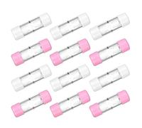 Healvian 12 Piezas Estuche para Lentes de Contacto de Bolsillo Estuche para Lentes de Contacto Color y Material para Viajar y Almacenamiento Seguro Unidades