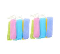 Healvian 12 piezas Jabón Unidades con Cuerda Colgante Bolsa para Jabón Artesanal Malla para Generar Corporal Secado Rápido para Ducha y Limpieza