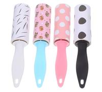 Healvian 12 Piezas Rodillo Quitapelusas Portátil Mini Adhesivo Reutilizable para Ropa Muebles Viaje Compacto para Pelo