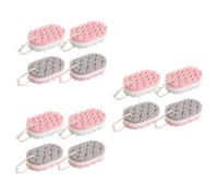 Healvian 12 Piezas Toallita De Esponja De Baño Toalla Esponja Exfoliante Cesto De Ropa Plegable Montado Hielera Inflable Para Fiestas Ducha Toalla De Esponja Hombres y Mujeres Córneo