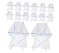 Healvian 12piezas Gorros Desechables Para Teñir Adecuados Para Mechas Salones Protector De Cuello Fácil De Usar