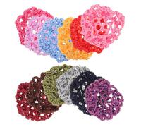 Healvian 12piezas Redes Para Cabello De Ballet Invisibles y Elásticas Para Moños y Coletas Accesorios Para Patinaje y Profesionales Para Enfermeras y Azafatas