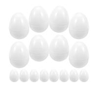 Healvian 16piezas Decoración De Huevos De Simulación Para Pascua Huevos De Plástico Rellenable Unidades Para Cajas De y De Confeti