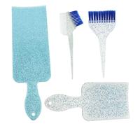 Healvian 1juego Paddle De Teñido De Cabello Para Salón Kit De Herramientas De Coloración Cepillo y Peine Para Aplicación Precisa Desorden