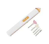 Healvian 1juego Pulido De Uñas Eléctrico Taladro Para Manicura De Salón De Usb Recargable y Silencioso Para Uñas Acrílicas y