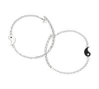 Healvian 1Par Inoxidable para Joyería de Amistad y Único y Resistente para Ocasiones Especiales