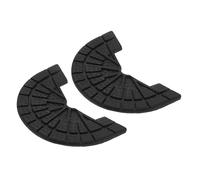 Healvian 1par Taloneras De Goma Para Reparación De Calzado Reemplazo De Tacones Almohadillas Antideslizantes Para Botas y Zapatos Kit De Reparación De