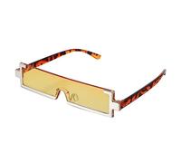 Healvian 1Pieza Gafas de Sol Cuadradas Premium para Exterior Diseño Creativo y Cómodo Protección Unid de Retro para Mujer y Hombre