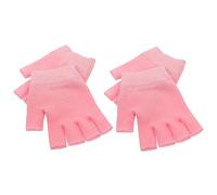 Healvian 2 pares Guantes Hidratantes de Gel de Guantes de para Cuidado de Manos Hidratación y Protección contra Eczema Perfectos para y Aplicación de Rosa