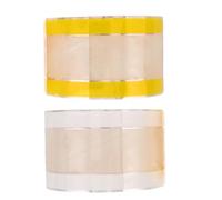 Healvian 2 pegatinas para estampar uñas: papel quitaesmalte en gel para estampar, herramienta para manicura, herramienta para eliminar patrones y limpiador de uñas.