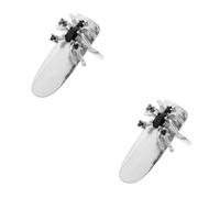 Healvian 2 Piezas Anillo de Spider con Rincón de Rhinestone Joyería de Mujeres y Niñas y Vintage