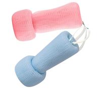 Healvian 2 Piezas Bola Limpiadora Limpiador Espumoso Para Mujeres Material Para Limpieza Diaria y Exfoliación Suave Baño