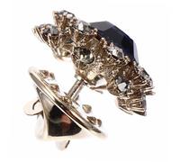 Healvian 2 Piezas Broche Retro de Pecho para Mujer Alfiler de Moda Vintage Adorno para Trajes y Corbatas Accesorio Elegante Color Azul Degradado