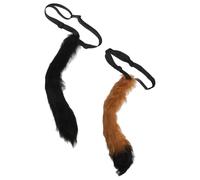 Healvian 2 Piezas De De Disfraz De Animal Peluches De Peludo Accesorio Para De Gato Gatos De Peluche De Gato Astuto De Pata Falsa Disfraz De