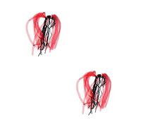 Healvian 2 Piezas diadema ligera Víspera de Diadilla Venda cabello condujo brillo diadema de luz intermitente la banda de pelo flash rojo Color Aleatorio