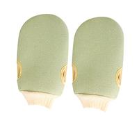 Healvian 2 Piezas Guantes De Baño Exfoliantes De Ducha Masajeadores Corporales Guante De Baño