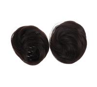 Healvian 2 Piezas Hair Bun Volumizer For Women Messy Updo Hairpiece With Claw Clip Bridal And Daily Hairstyling Accessory In And