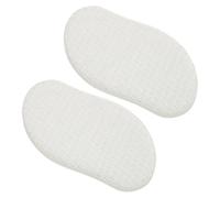 Healvian 2 Piezas Lavapiés de nanovidrio removedor de talón agrietado removedor de la piel muerta del pie lima de pies fregador de raspador de callos de callos Transparent