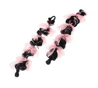 Healvian 2 piezas Pelucas Trenzadas para Niñas Extensiones de de Caballo para Disfraces de Princesa Pelucas Suaves y Naturales para Fiestas de Cumpleaños