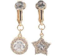 Healvian 2 Piezas perforación del Ombligo Joyería de perforación del botón del Vientre Piercing del Ombligo Golden