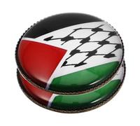 Healvian 2 Piezas Pin de Bandera de Palestina de Alfileres Souvenir Palestinos para Chaquetas Sombreros y Bolsos Decoración Palestina y Expresión de Conciencia Social