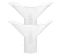 Healvian 2 Piezas Receptor Lavaojos Taza De Limpieza De Ojos Guía De Gotas Para Los Ojos Taza De Lavado De Ojos De Mano Solución De Enjuague De Ojos Calmante Juego De Baño El Plastico