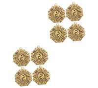 Healvian 2 Series Llavero Feng Shui Collar Pulsera Dijes Colgantes Dijes Para Pulsera Dijes Yang Dijes De Joyería Soporte Para Dijes Amuletos Collares Colgantes 4 piezas*2