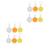 Healvian 2 Series Simulado De Rodajas De Accesorios Prácticos para Almacenamiento De Claves Adultos 6 Piezas X 2